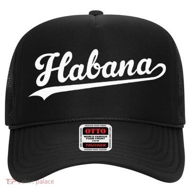 Habana Baseball Jersey Script Vintage Retro Style Hat
