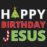 Happy Birthday Jesus Funny Christian Christmas Beanie thumb 2