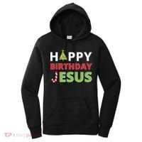 Happy Birthday Jesus Funny Christian Christmas Women's Hoodie thumb 0