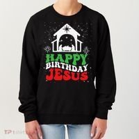 Happy Birthday Jesus Women's Sweatshirt thumb 0