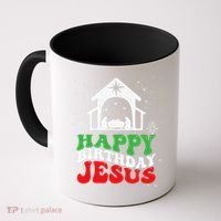 Happy Birthday Jesus Coffee Mug thumb 0