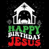 Happy Birthday Jesus Women's Hoodie thumb 2