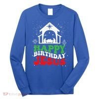 Happy Birthday Jesus Long Sleeve Shirt thumb 0