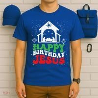 Happy Birthday Jesus T-Shirt thumb 6