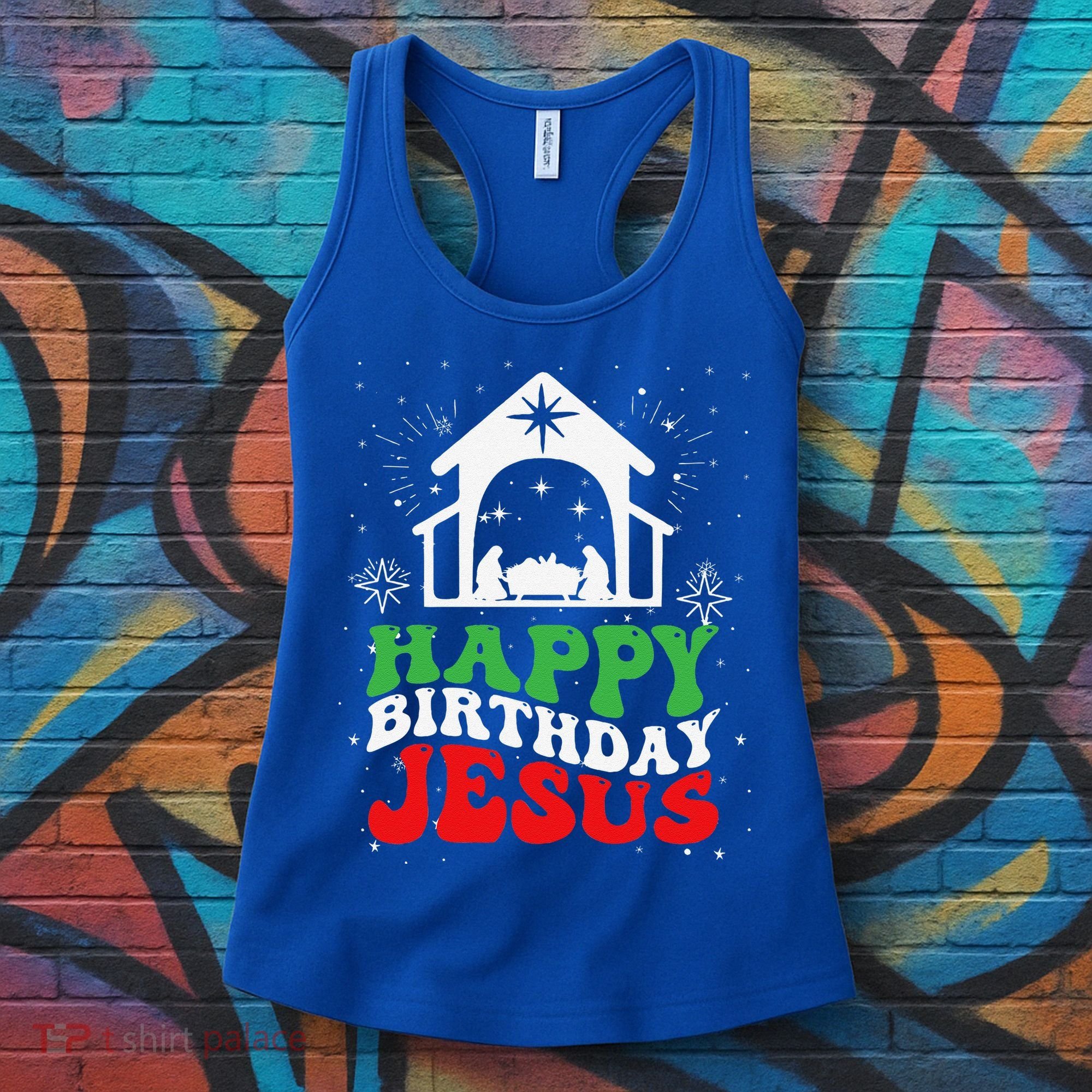 Happy Birthday Jesus Women's Tank Top