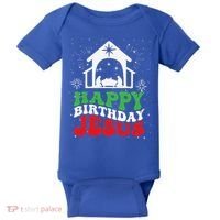 Happy Birthday Jesus Baby Bodysuit thumb 0