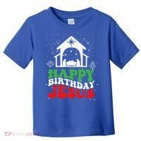 Happy Birthday Jesus Toddler T-Shirt thumb 0