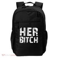 HER BITCH Kinky Couples Outfit FemDom Master Slave Backpack thumb 0