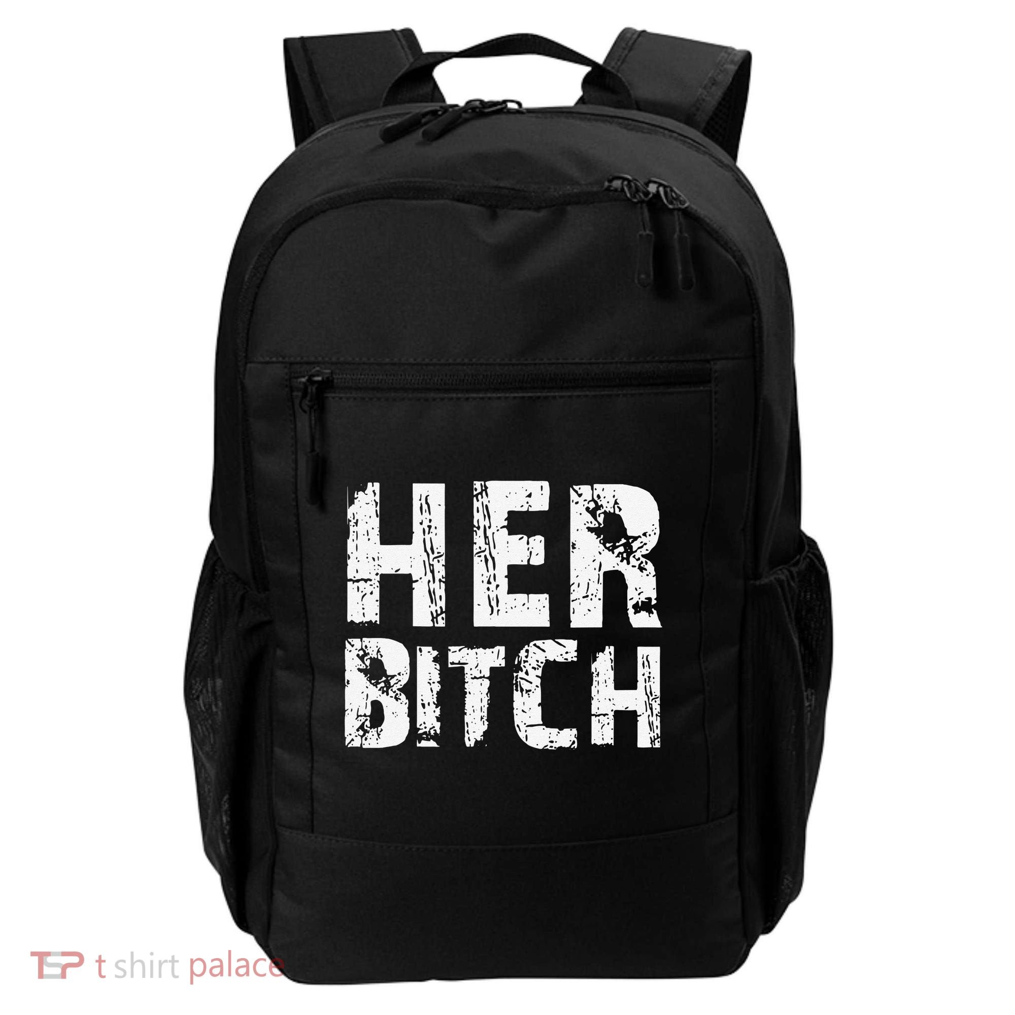 HER BITCH Kinky Couples Outfit FemDom Master Slave Backpack