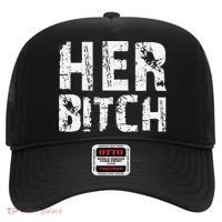 HER BITCH Kinky Couples Outfit FemDom Master Slave Hat thumb 0