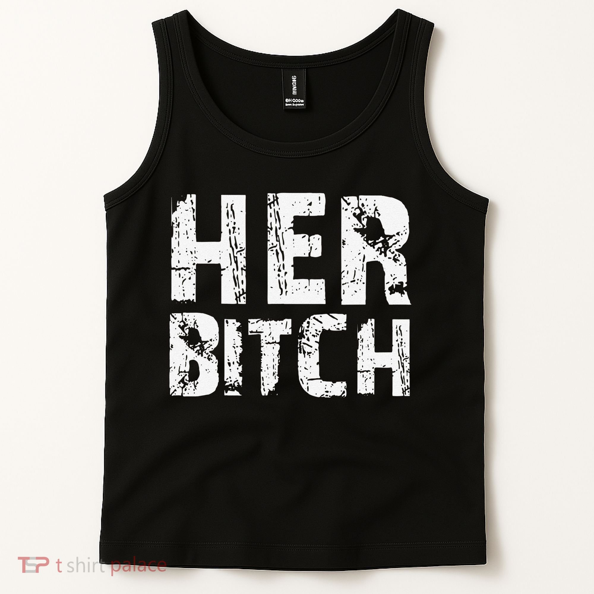 HER BITCH Kinky Couples Outfit FemDom Master Slave Tank Top