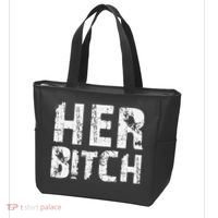 HER BITCH Kinky Couples Outfit FemDom Master Slave Tote Bag thumb 3
