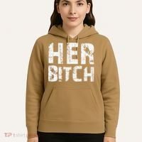 HER BITCH Kinky Couples Outfit FemDom Master Slave Hoodie thumb 5