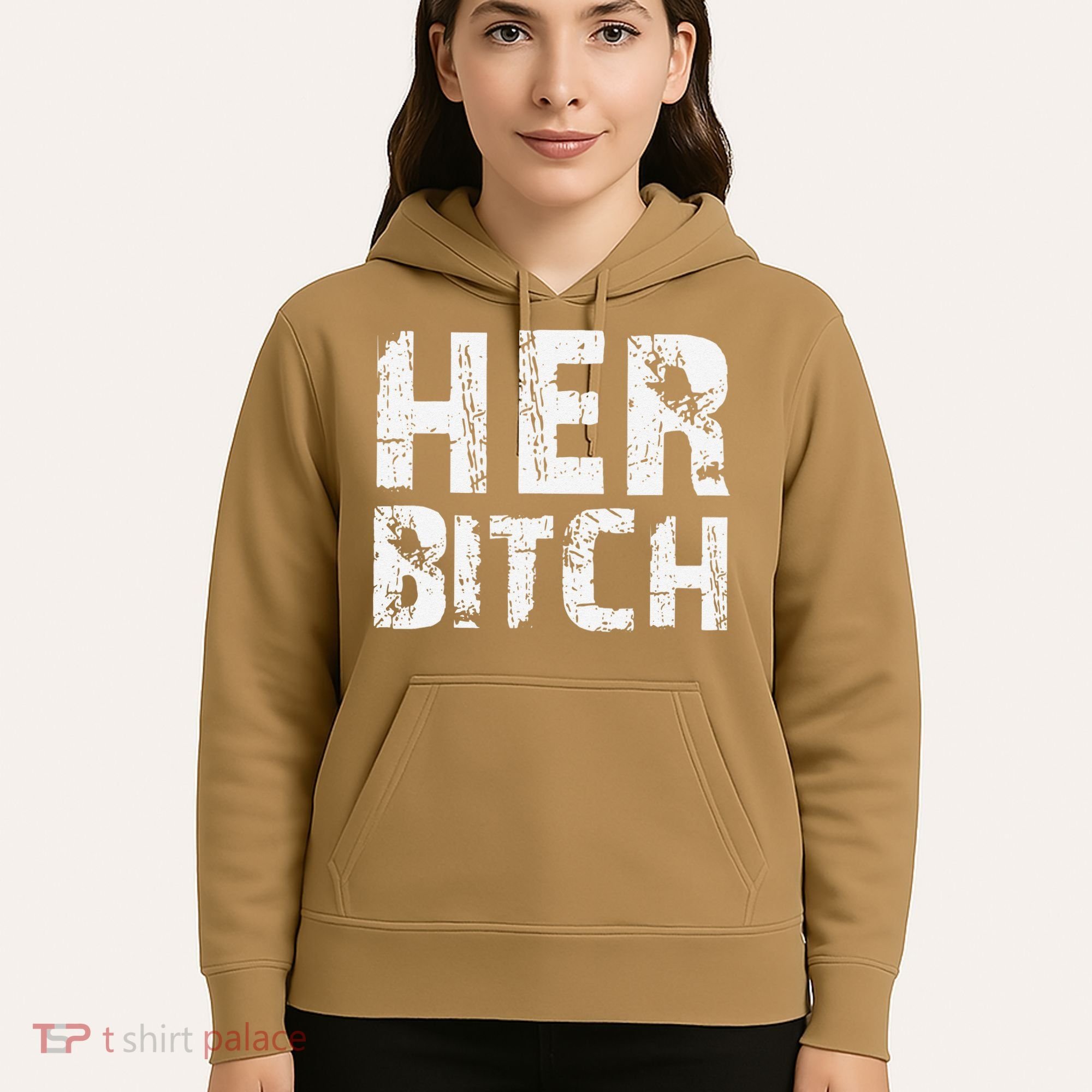 HER BITCH Kinky Couples Outfit FemDom Master Slave Hoodie