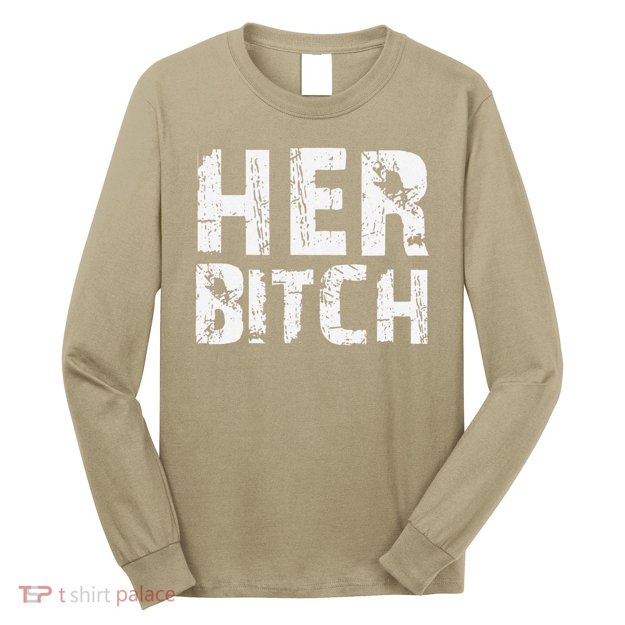 HER BITCH Kinky Couples Outfit FemDom Master Slave Long Sleeve Shirt
