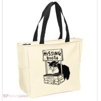 Hissing Booth Kitten Kitty Cat Furmom Furdad Tote Bag thumb 2