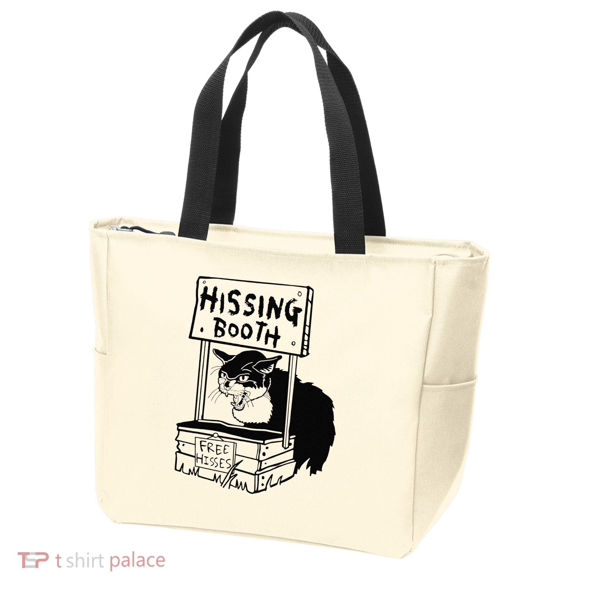 Hissing Booth Kitten Kitty Cat Furmom Furdad Tote Bag