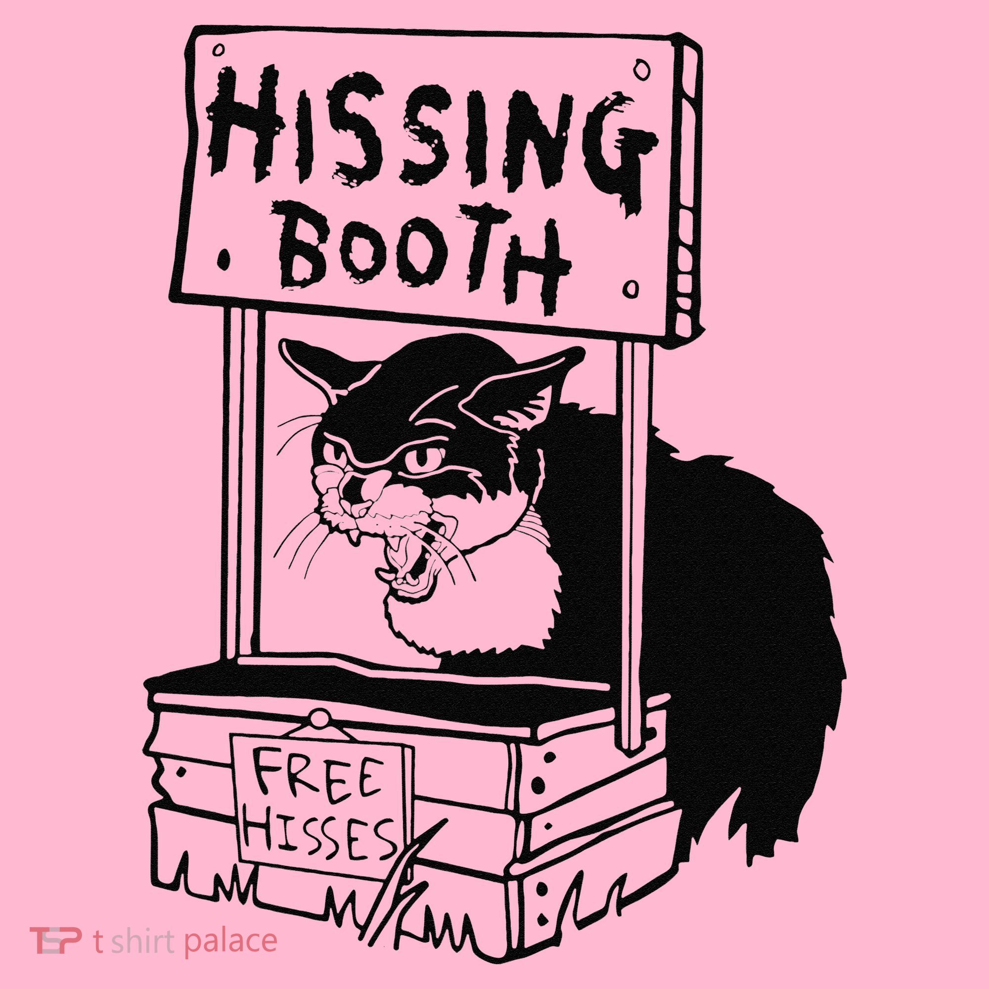 Hissing Booth Kitten Kitty Cat Furmom Furdad Coaster