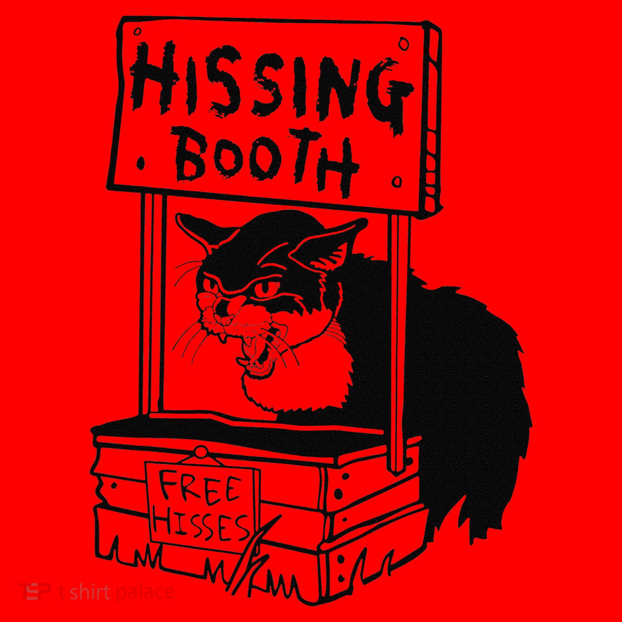 Hissing Booth Kitten Kitty Cat Furmom Furdad Santa Hat