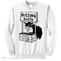 Hissing Booth Kitten Kitty Cat Furmom Furdad Sweatshirt thumb 0