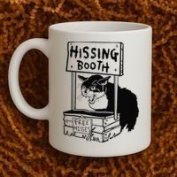 Hissing Booth Kitten Kitty Cat Furmom Furdad Coffee Mug thumb 2