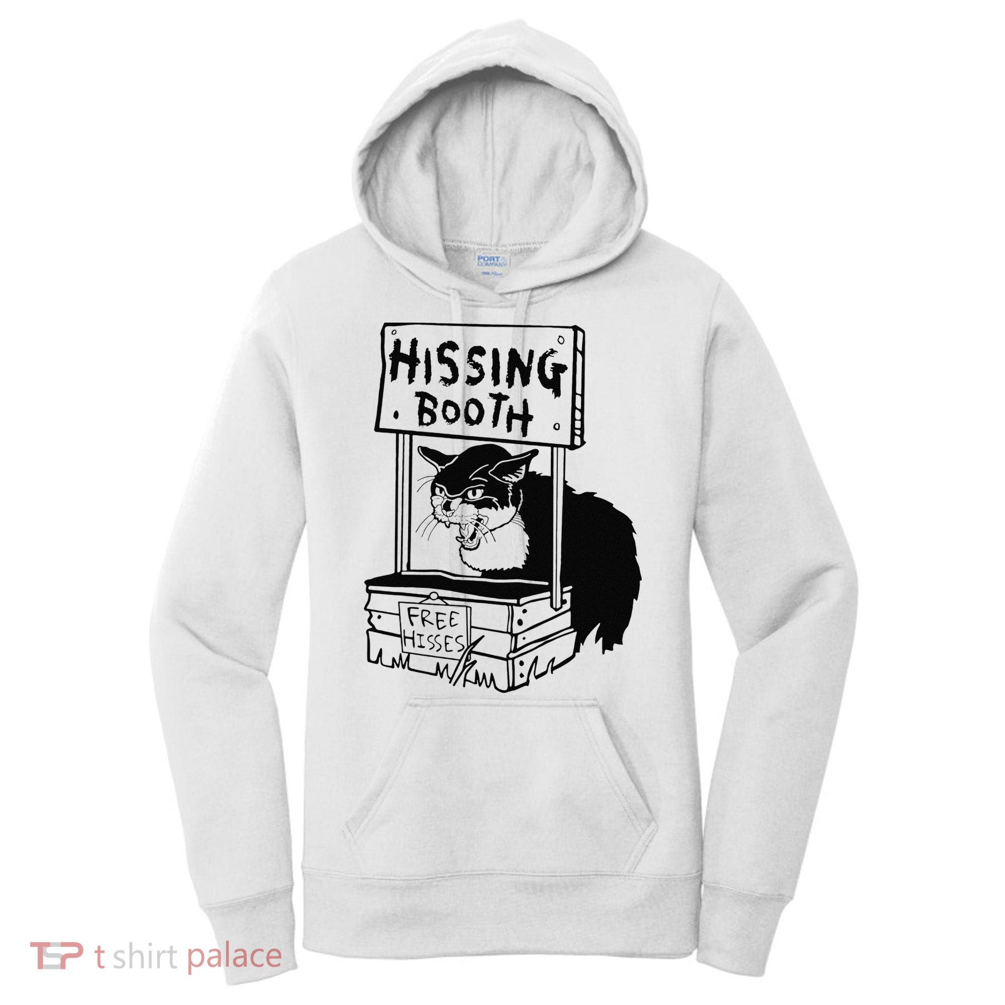 Hissing Booth Kitten Kitty Cat Furmom Furdad Women's Hoodie