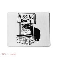 Hissing Booth Kitten Kitty Cat Furmom Furdad Mousepad thumb 0