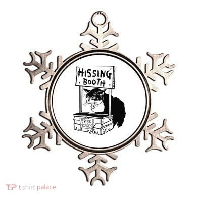 Hissing Booth Kitten Kitty Cat Furmom Furdad Ornament