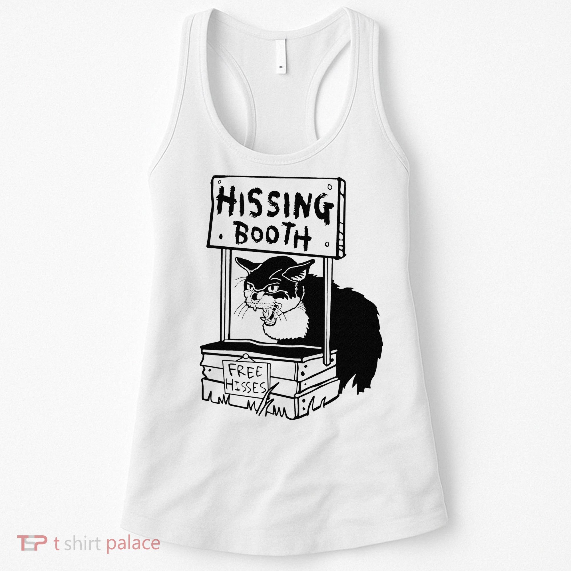 Hissing Booth Kitten Kitty Cat Furmom Furdad Women's Tank Top