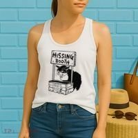 Hissing Booth Kitten Kitty Cat Furmom Furdad Women's Tank Top thumb 2