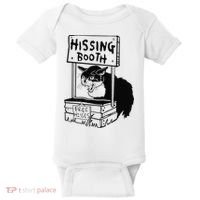 Hissing Booth Kitten Kitty Cat Furmom Furdad Baby Bodysuit thumb 0