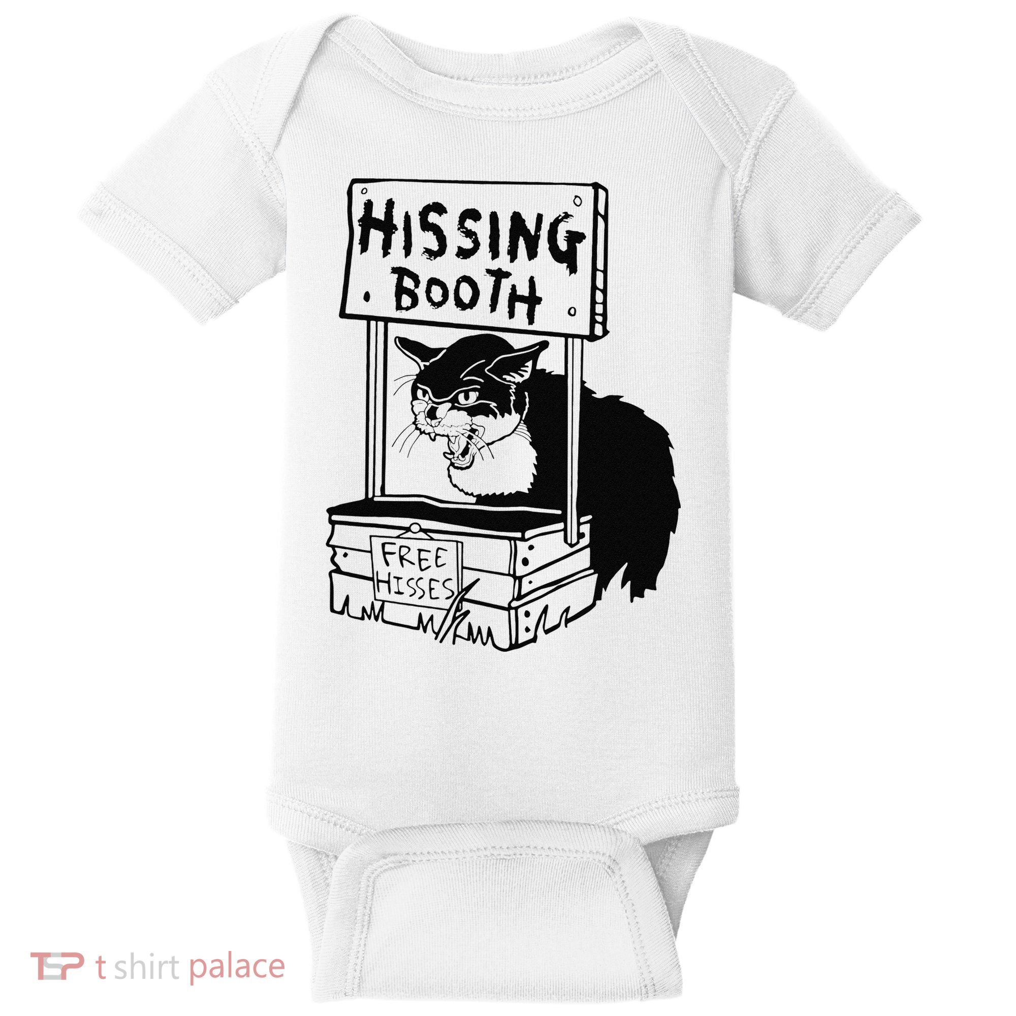 Hissing Booth Kitten Kitty Cat Furmom Furdad Baby Bodysuit