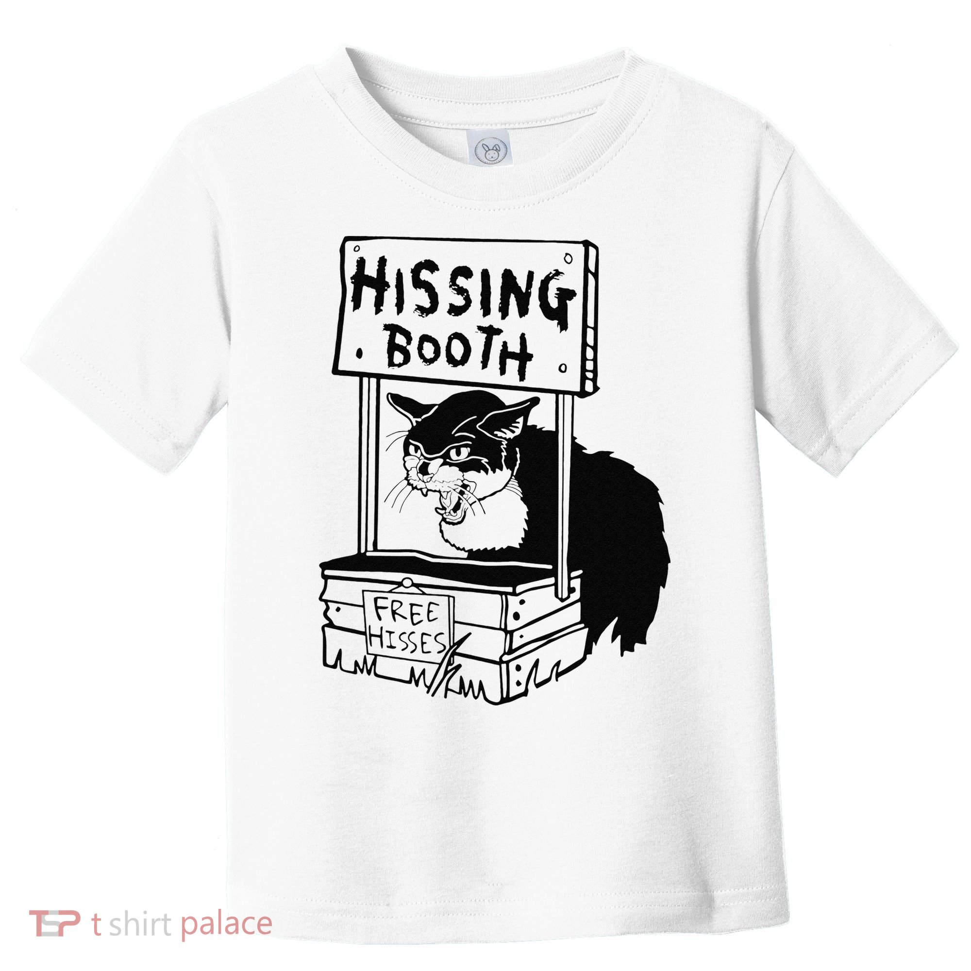 Hissing Booth Kitten Kitty Cat Furmom Furdad Toddler T-Shirt