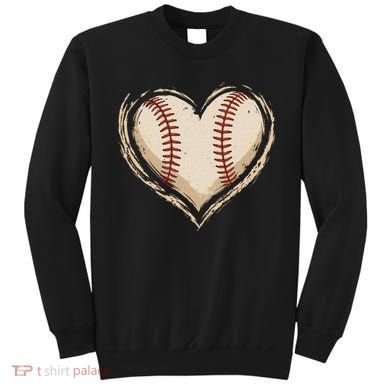 Heart Baseball Love Sweatshirt