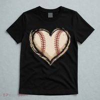 Heart Baseball Love T-Shirt thumb 5