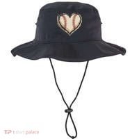 Heart Baseball Love Bucket Hat thumb 0