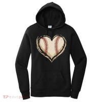 Heart Baseball Love Women's Hoodie thumb 0