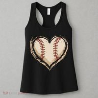 Heart Baseball Love Women's Tank Top thumb 3
