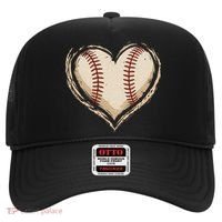 Heart Baseball Love Hat thumb 0