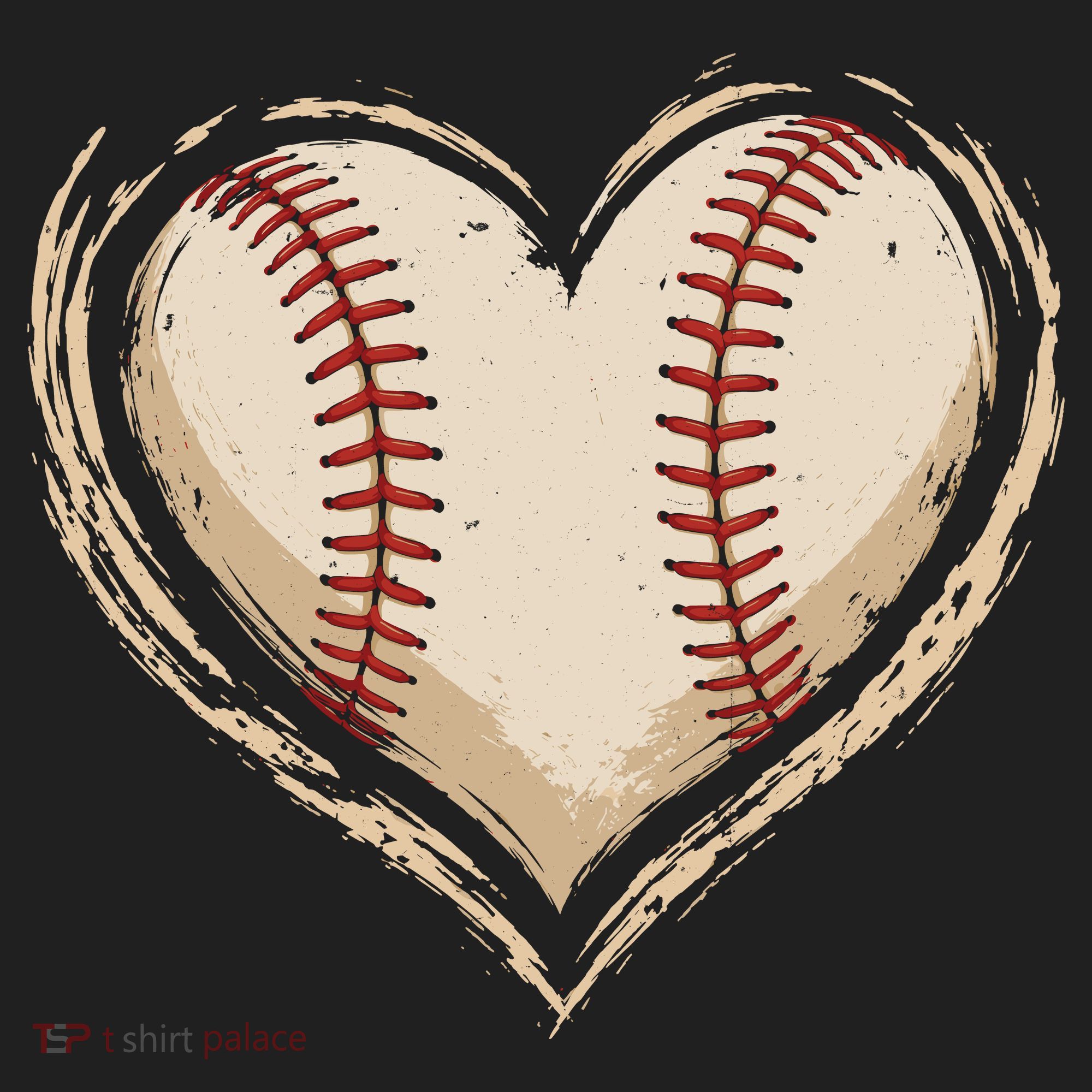 Heart Baseball Love Hat