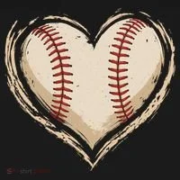 Heart Baseball Love Toddler Hoodie thumb 2
