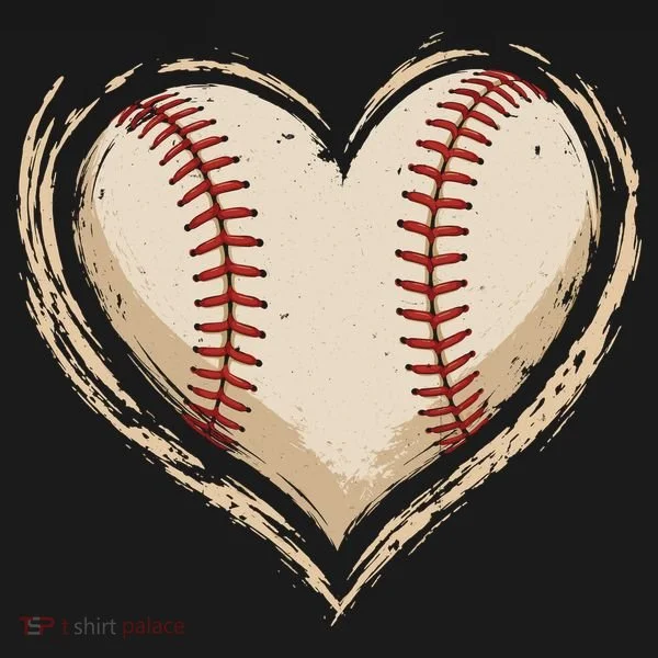 Heart Baseball Love Toddler Hoodie