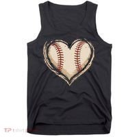Heart Baseball Love Tank Top thumb 0