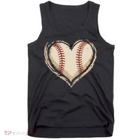 Heart Baseball Love Tank Top thumb 0