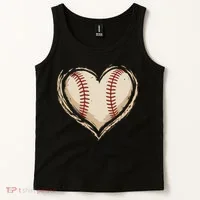 Heart Baseball Love Tank Top thumb 2