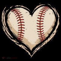 Heart Baseball Love Women's Long Sleeve Shirt thumb 2