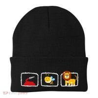 Hose Bee Lion Funny Hoes Be Lying Pun Intended Beanie thumb 0