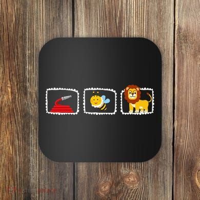 Hose Bee Lion Funny Hoes Be Lying Pun Intended Coaster