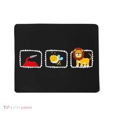 Hose Bee Lion Funny Hoes Be Lying Pun Intended Mousepad