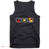 Hose Bee Lion Funny Hoes Be Lying Pun Intended Tank Top thumb 0